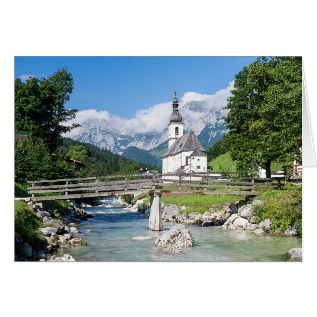 Die Pfarrkirche Ramsau (Vorderseite (Horizontal))