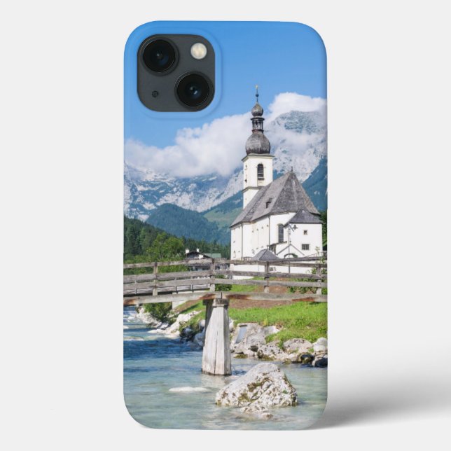Die Pfarrkirche Ramsau Case-Mate iPhone Hülle (Rückseite)