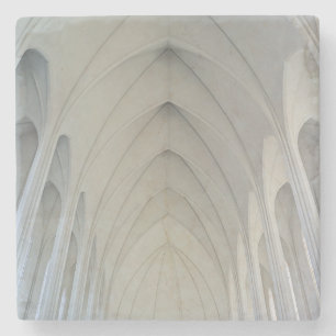 Die Pfarrkirche und Wahrzeichen von Reykjavik Steinuntersetzer