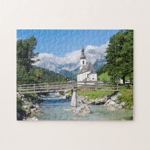 Die Pfarrkirche von Ramsau Puzzle