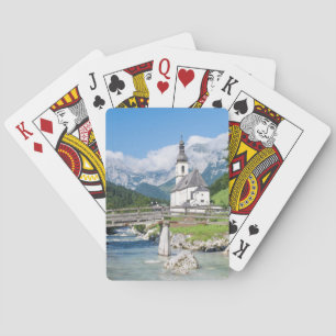 Die Pfarrkirche von Ramsau Spielkarten