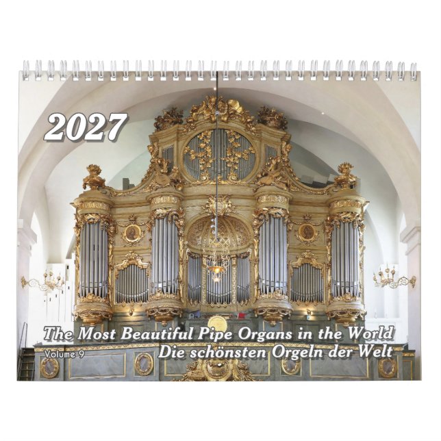 Die Pfeifenorgel 2027 Kalender (Titelbild)
