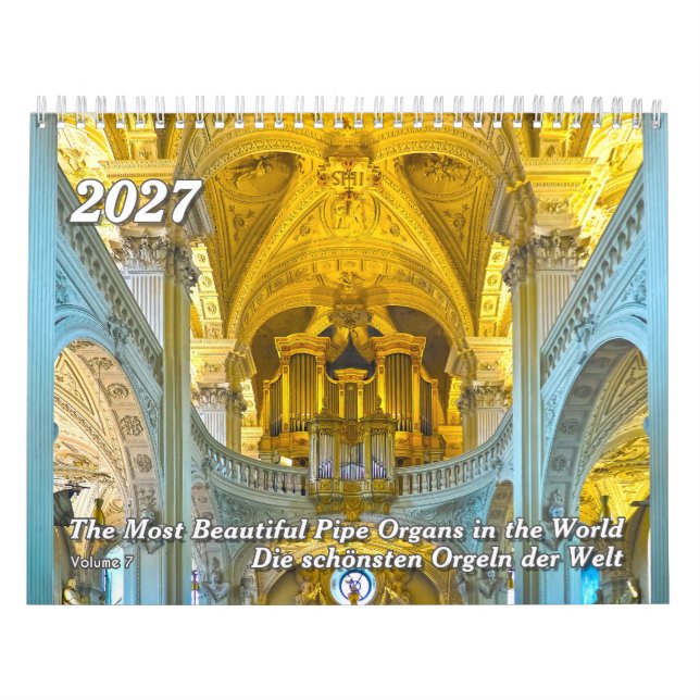 Die Pfeifenorgel 2027 Kalender (Titelbild)