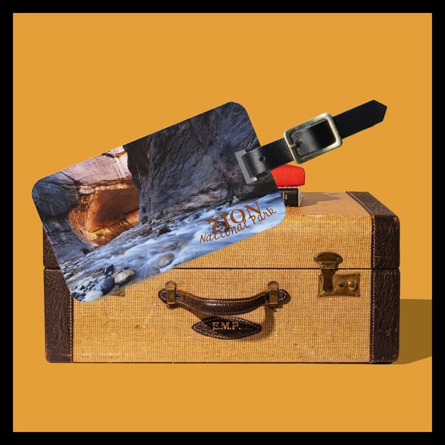 Die Pfeile, der Zion National Park Custom Luggage  Gepäckanhänger (Von Creator hochgeladen)