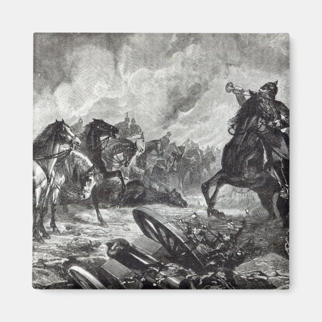 Die Pferde von Gravelotte Magnet (Vorne)