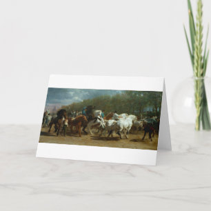 Die Pferdemesse von Rosa Bonheur Karte
