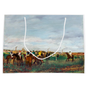 Die Pferderennen, Edgar Degas Große Geschenktüte