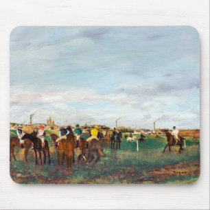 Die Pferderennen, Edgar Degas Mousepad
