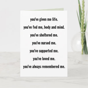 "die Pflanze?" MUTTER-TAGESKARTE Karte