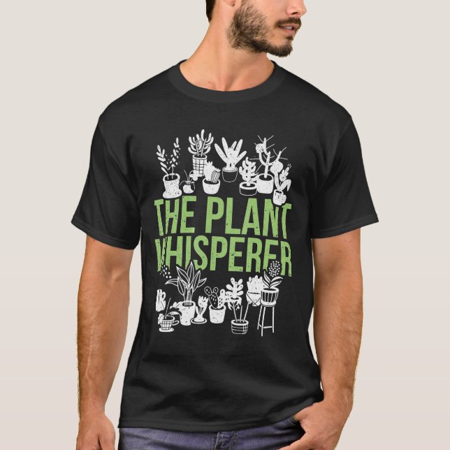 Die Pflanze Whispergarten T-Shirt (Vorderseite)