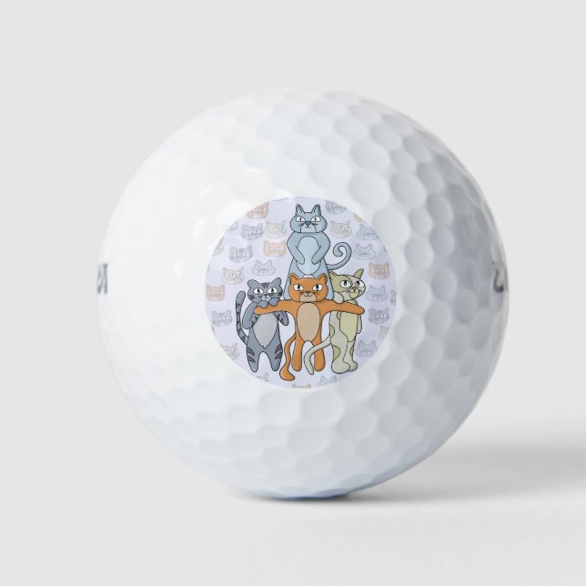 Die Phantastischen Katzen Golfball (Vorderseite)
