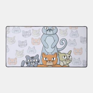 Die Phantastischen Katzen Schreibtischunterlage
