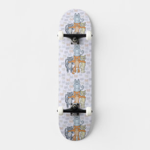 Die Phantastischen Katzen Skateboard
