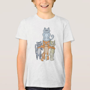 Die Phantastischen Katzen Tri-Blend Shirt