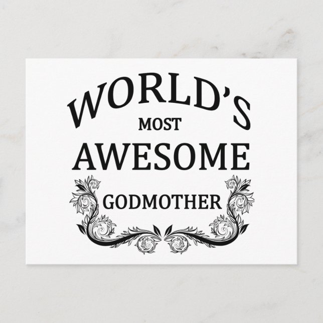 Die Phantastischste Großmutter der Welt Postkarte (Vorderseite)