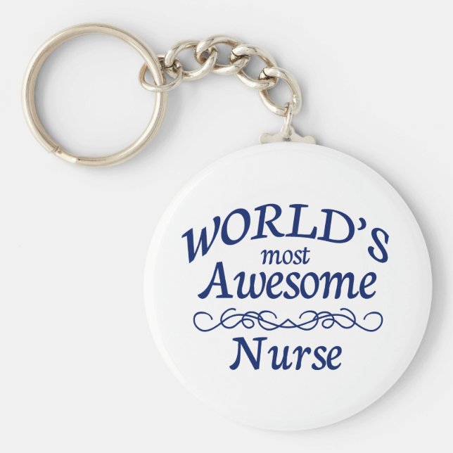 Die Phantastischste Krankenschwester der Welt Schlüsselanhänger (Vorne)