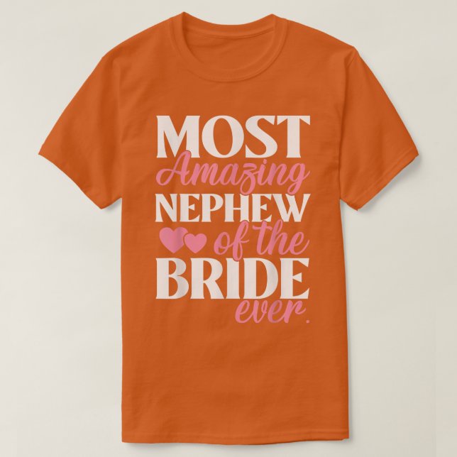 Die Phantastischste Nephew-Hochzeit T-Shirt (Design vorne)