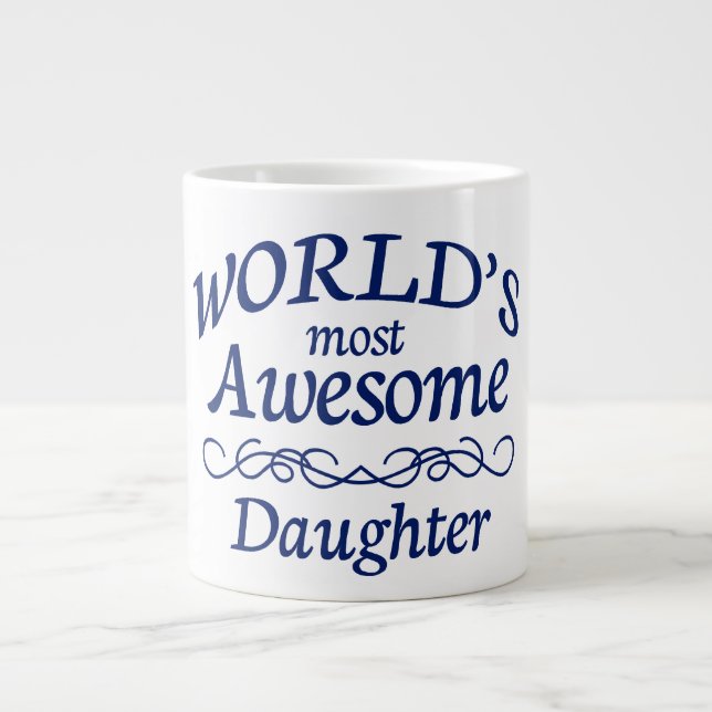Die Phantastischste Tochter der Welt Jumbo-Tasse (Vorderseite)