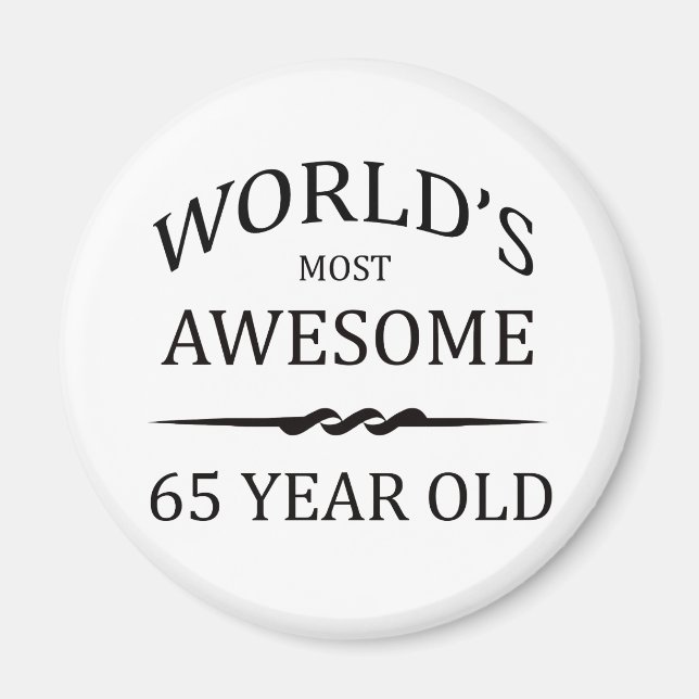 Die Phantastischsten 65 Jahre der Welt Magnet (Vorne)