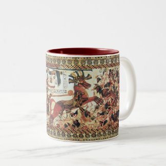 Die Pharaonen der alten ägyptischen Kunst Zweifarbige Tasse