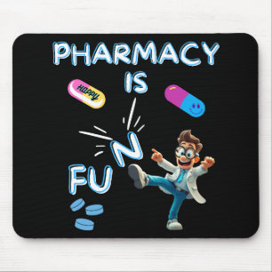 DIE PHARMAZEUTIE IST OHNE DAS "N" AUSGESPROCHEN MOUSEPAD