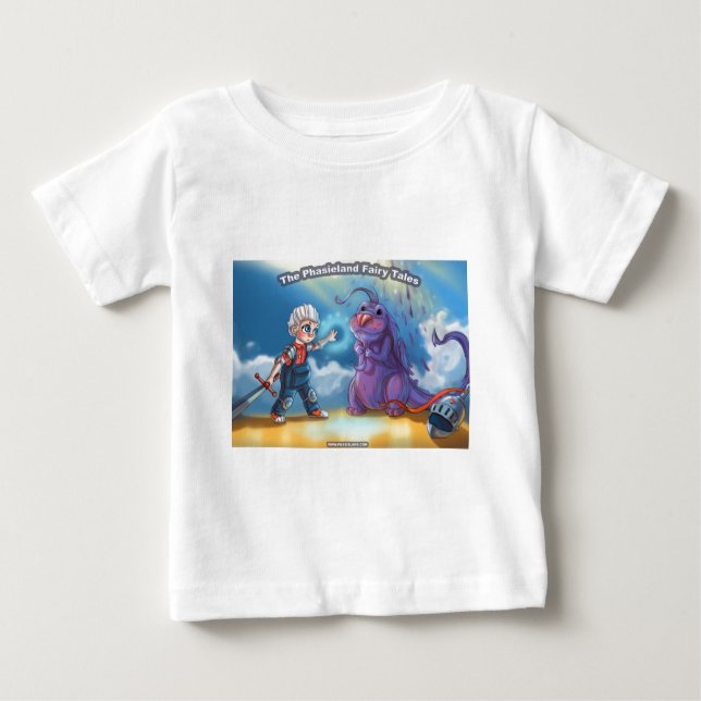 Die Phasieland Märchen Baby T-shirt (Vorderseite)