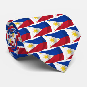 Die Philippinen-Flagge-Krawatte Krawatte