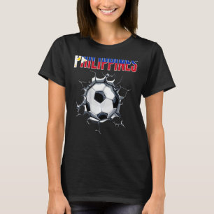 Die philippinischen Fußballfans - Der Fußball ist T-Shirt