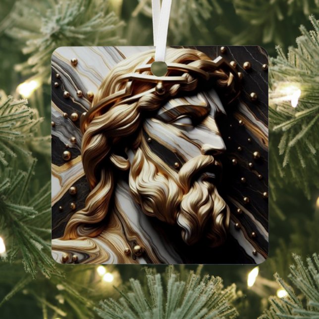 Die Philosophin ein Portrait von Weisheit und Stär Ornament Aus Metall (InSitu)