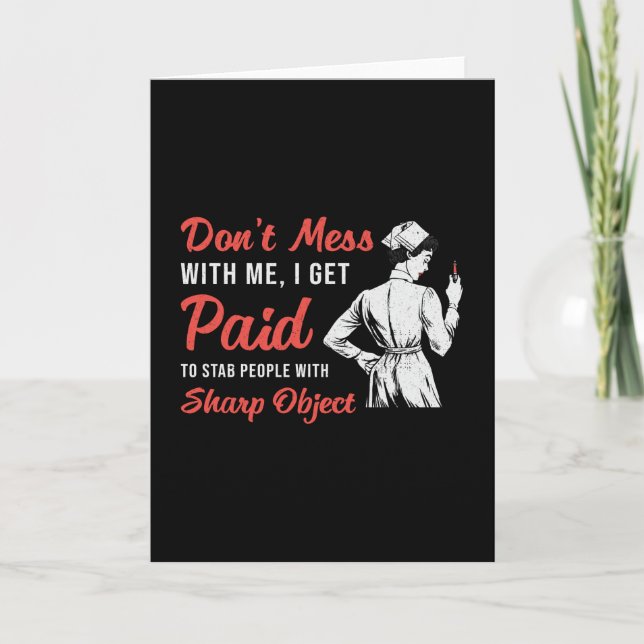 Die Phlebotomie des Phlebotomismus ist nicht ein G Karte (Vorderseite)