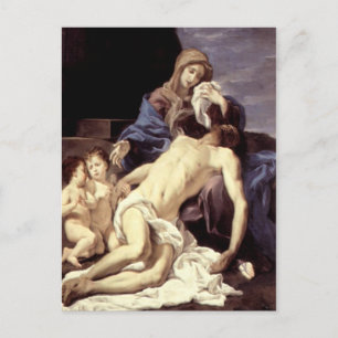 Die Pieta - Die Schlacht Christi - Baciccio Postkarte