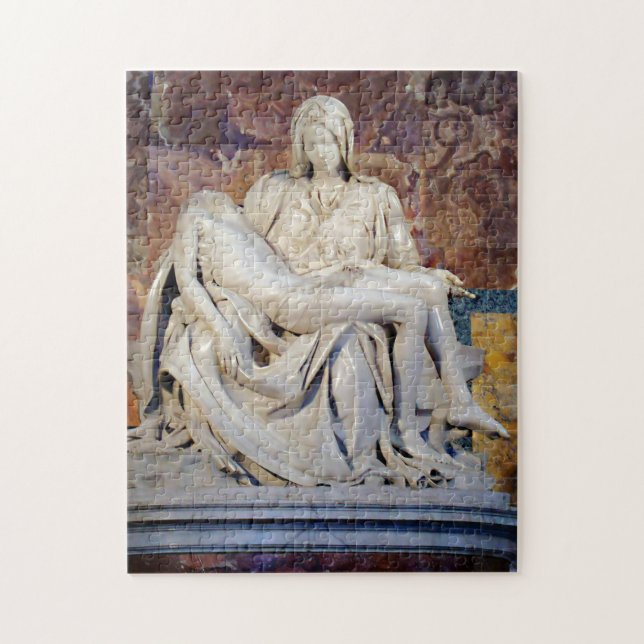Die Pieta von Michelangelo Puzzle (Vertikal)