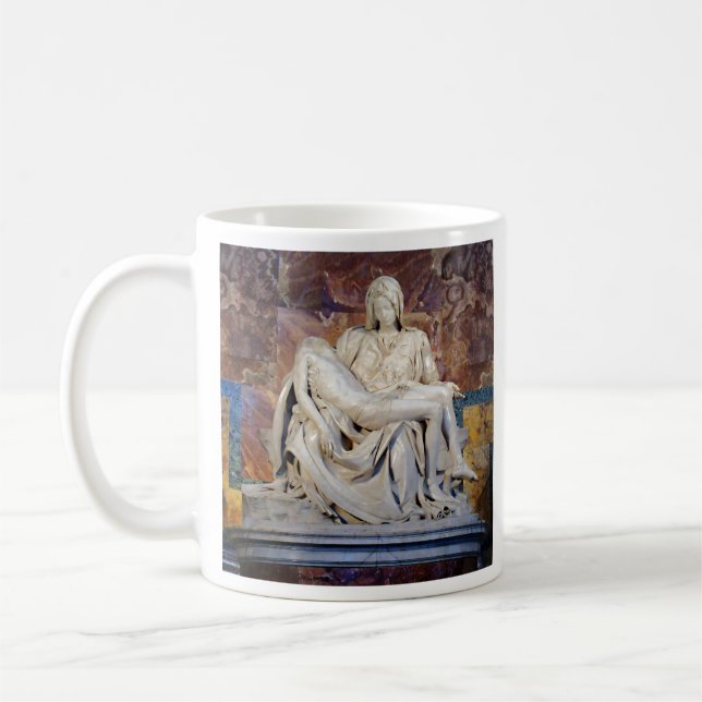 Die Pieta von Michelangelo Tasse (Links)