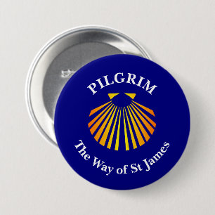 Die Pilger des Jakobswegs Button
