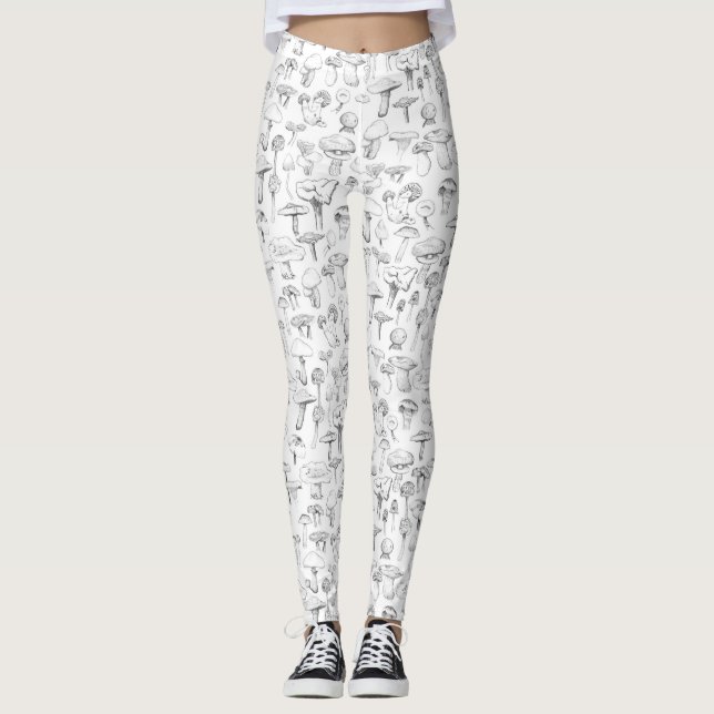 Die Pilz-Gruppe Leggings (Vorderseite)
