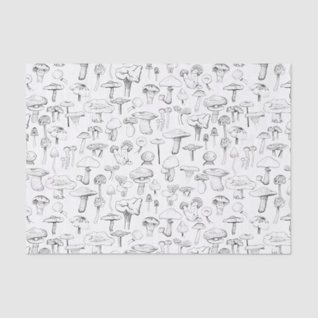 Die Pilzbande Seidenpapier (Vorderseite)