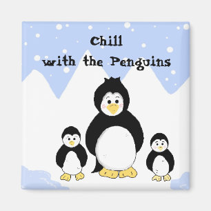 Die Pinguine Magnet