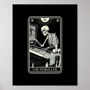 Die Pinller Tarot Karte Poster
