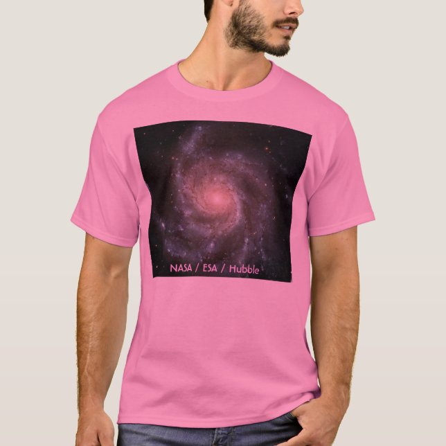 Die pinwheel-Galaxie, die NASA/ESA/Hubble T-Shirt (Vorderseite)