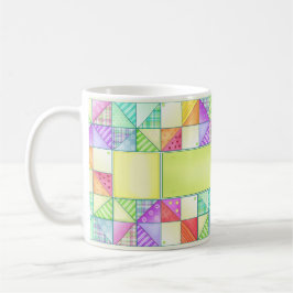 Die pinwheel-Steppdecken-Tasse Kaffeetasse