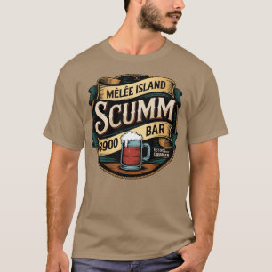 Die Piraten-Bar blau T-Shirt