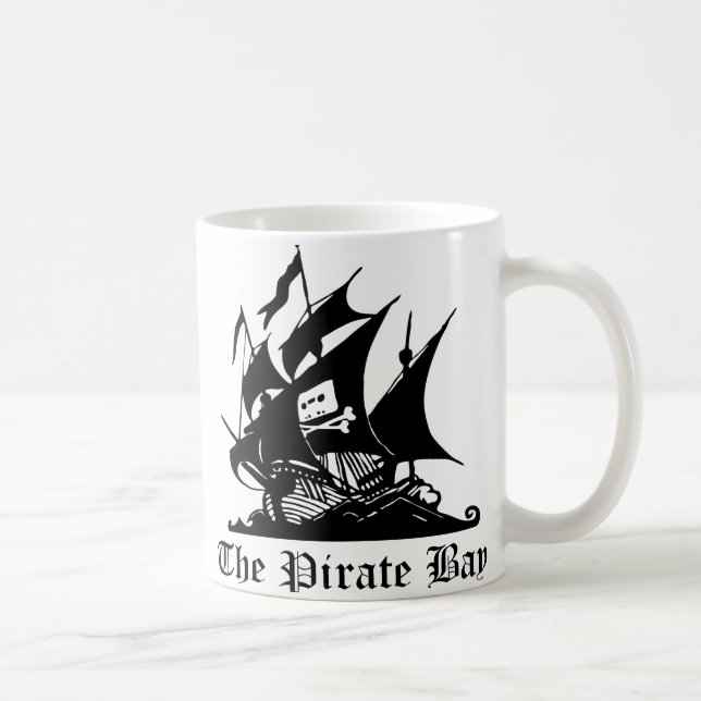 Die Piraten-Bucht-Tasse Kaffeetasse (Rechts)