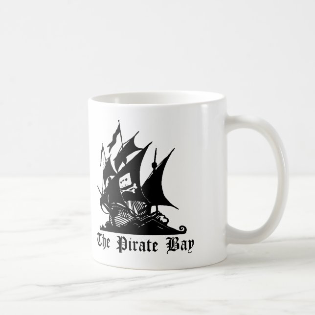 Die Piraten-Bucht-Tasse Tasse (Rechts)