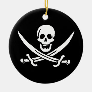 Die Piraten sind � - Keramik Ornament