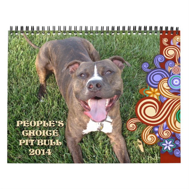 Die Pitbull-Kalender 2014 Leute PBRCS auserlesener Kalender (Titelbild)