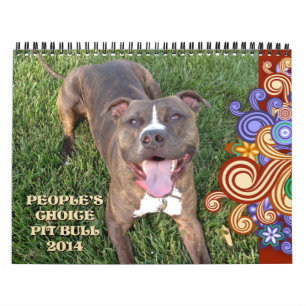 Die Pitbull-Kalender 2014 Leute PBRCS auserlesener Kalender