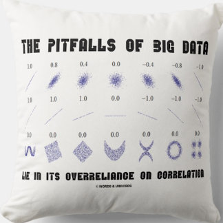 Die Pitfälle der Korrelation von Big-Data-Überzuve Kissen