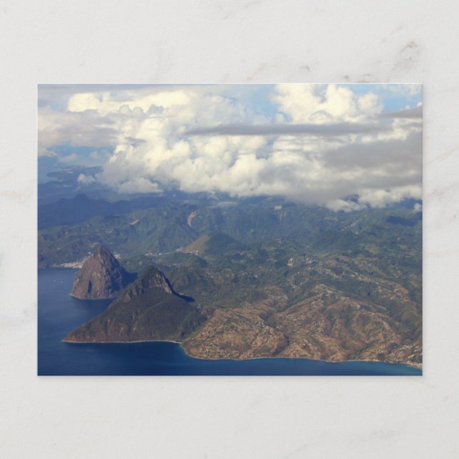 Die Pitons Postkarte (Vorderseite)