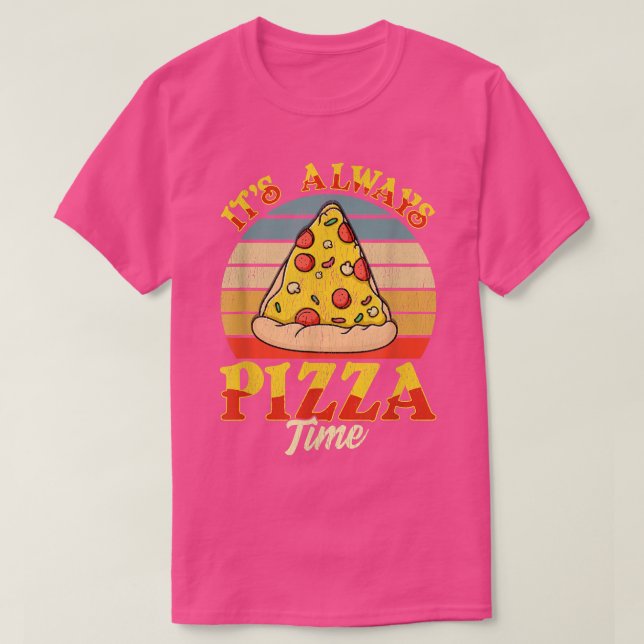 Die Pizzazeit  T-Shirt (Design vorne)