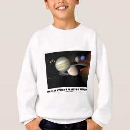 Die Planeten unseres Sonnensystems in Perspektive T-Shirt